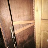 Bonnetière avec miroir