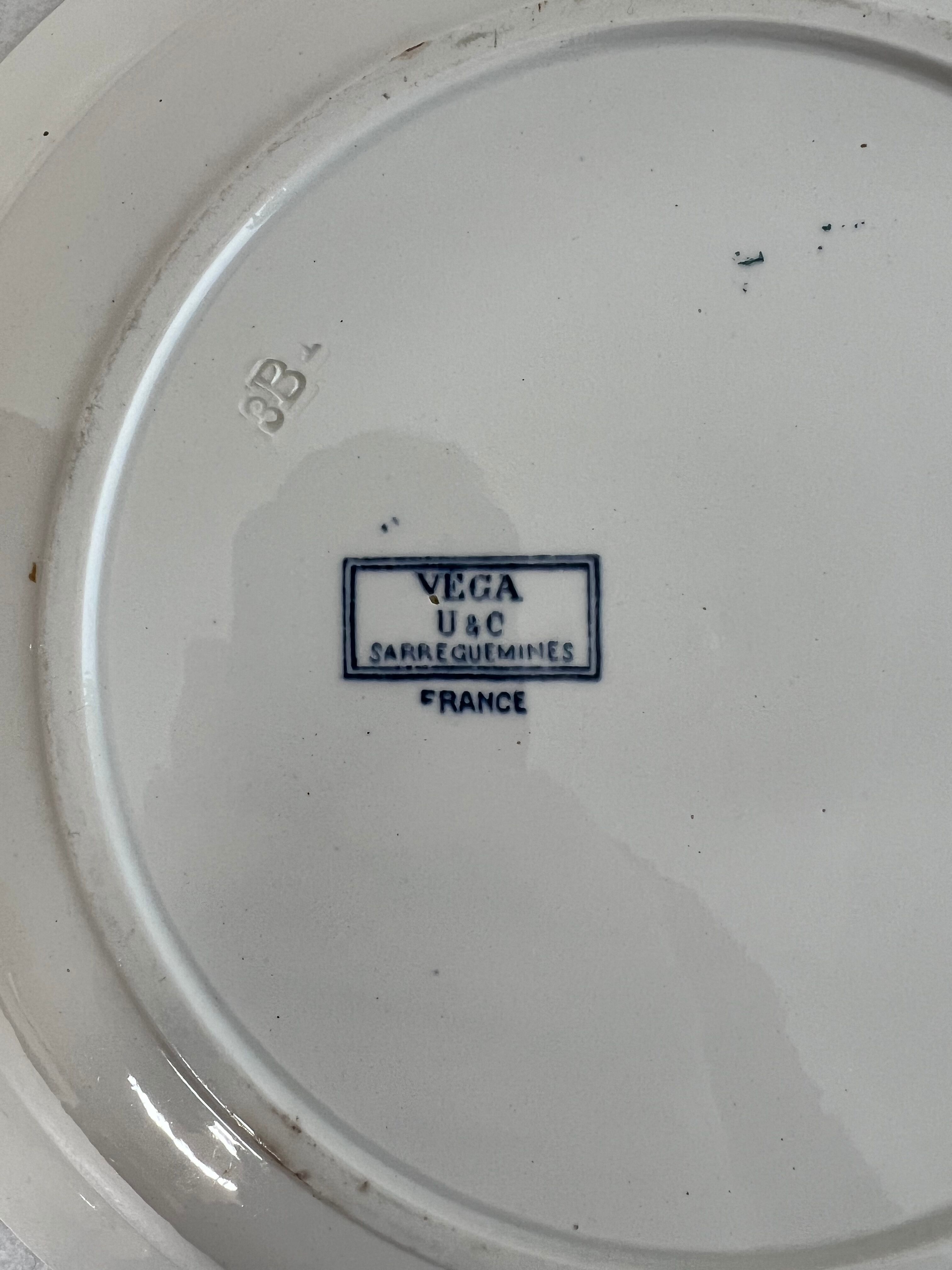 Sarreguemines Vega presentation dish