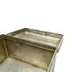 ABB Sugar Bowl, historicism, silver-plated brass, Austria, 19th century