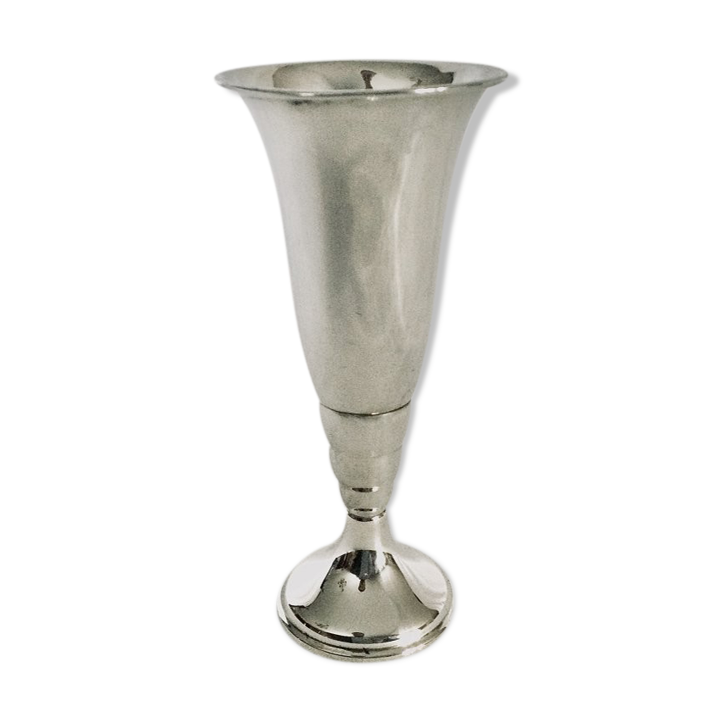 Vase cornet in dutch silver