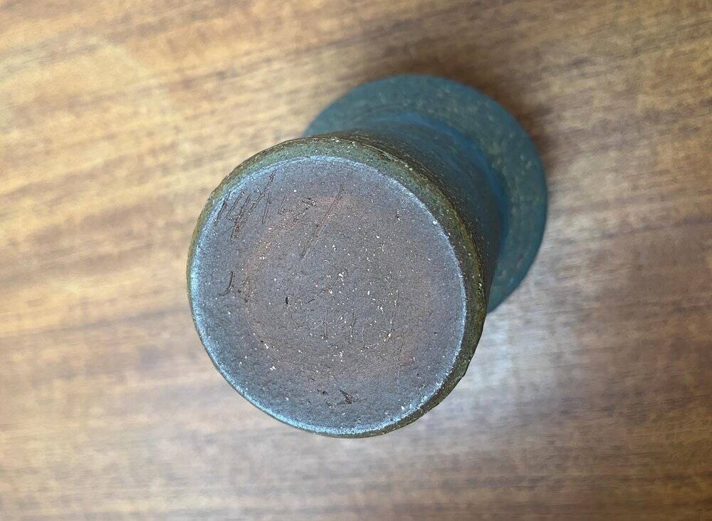 Studio pottery vase by Theodor Bogler for Maria Laach, mid-century German, 1960s.