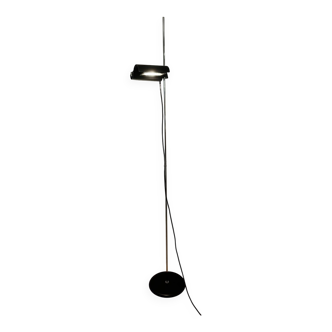Oluce Floor Lamp – DIM – Vico Magistretti – Chrome steel & aluminium –