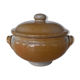 Covered bowl in Marais sandstone