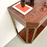Jean-Claude Mahey lacquered console table