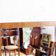 Bevelled mirror Van Pelt 58x158cm