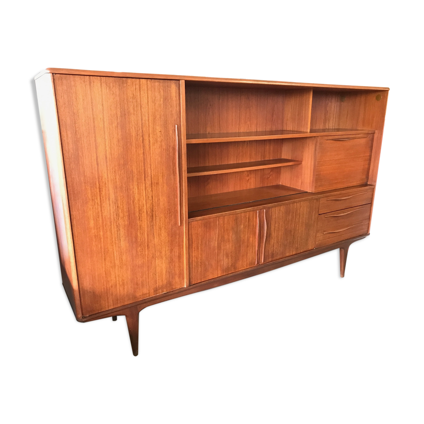 Enfilade vintage en teck scandinave