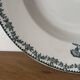 Set of 3 deep plates Terre de Fer St Amand bouquet