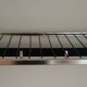 Vintage wood and metal wall coat rack
