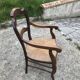 Fauteuil paillé