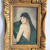 Oil on canvas by Gabrielle Guillot De Raffaillac