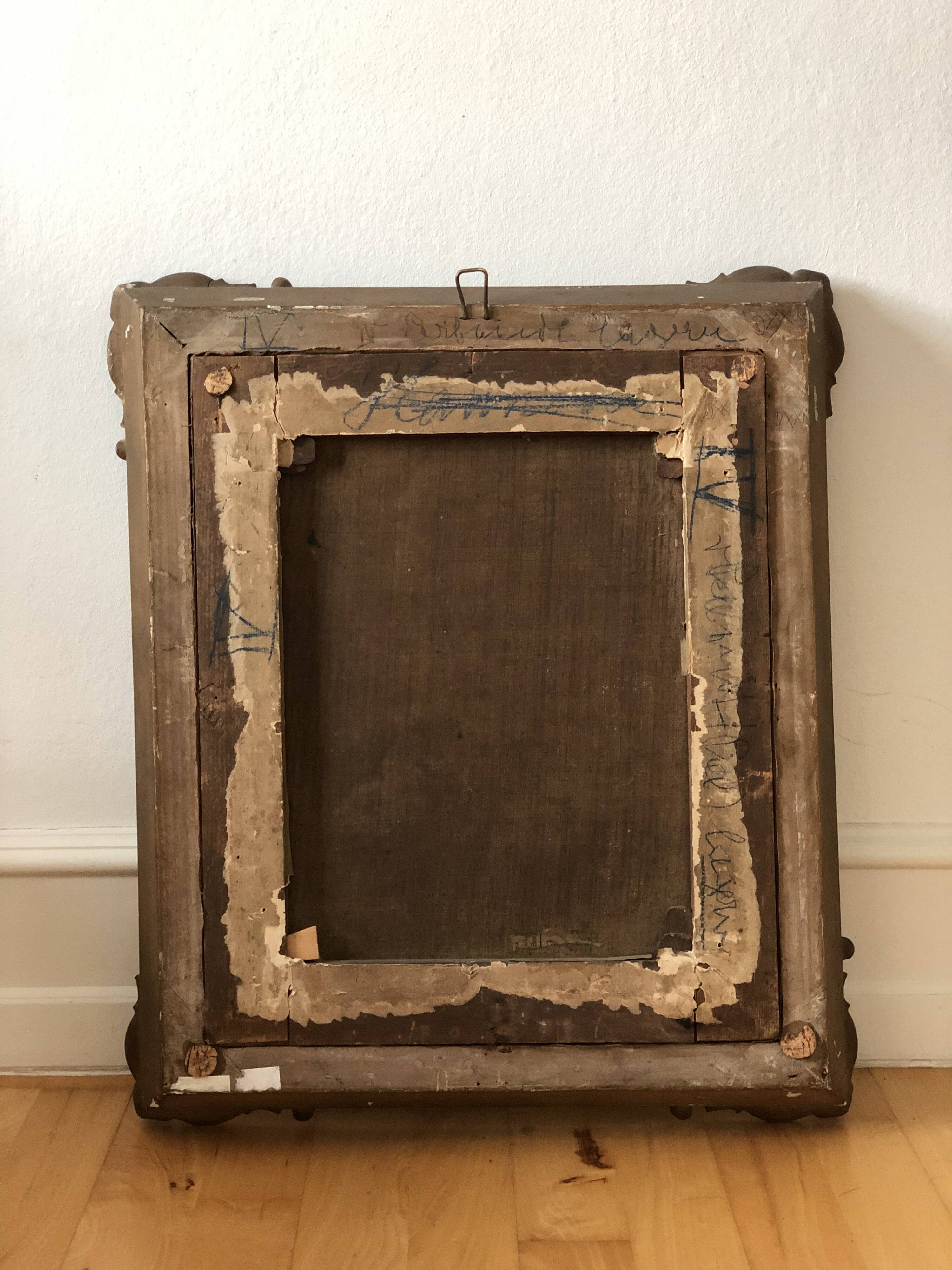 19th century Antique Oil Painting of a German Gentleman, circa 1850