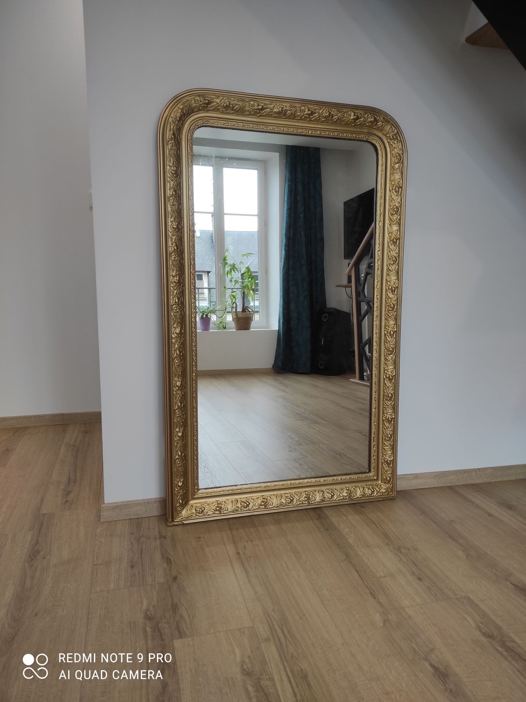 Old mirror Louis Philippe 140/86 cm