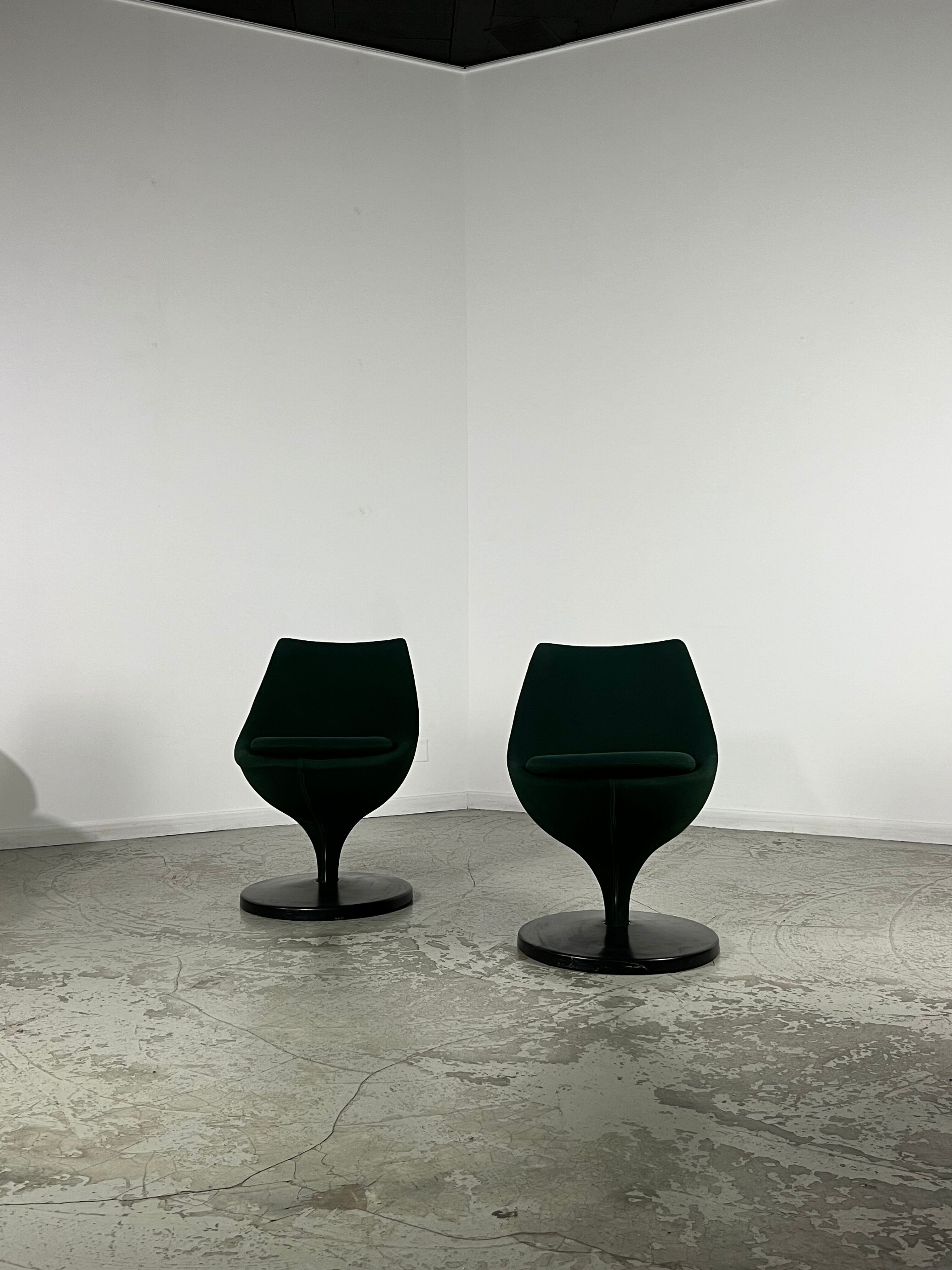 Set of 'Polaris' swivel chairs by Pierre Guariche for Meurop, 1960s