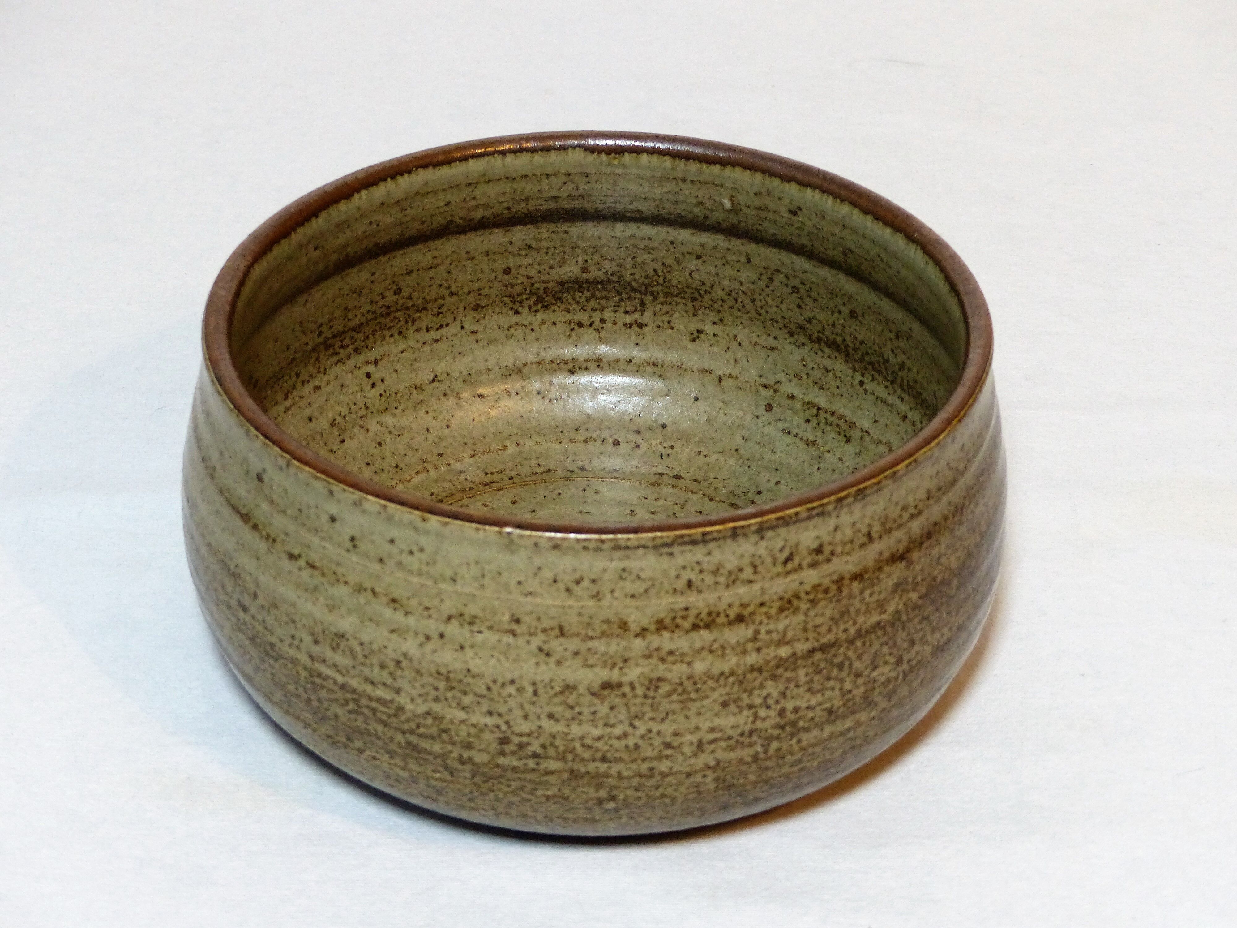 Signed terracotta Salad Bowl