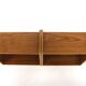 Set de 2 tables de chevets suspendues en teck, Suède, 1950