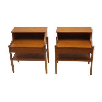 60s bedside tables from Ab Carlstrom & Co