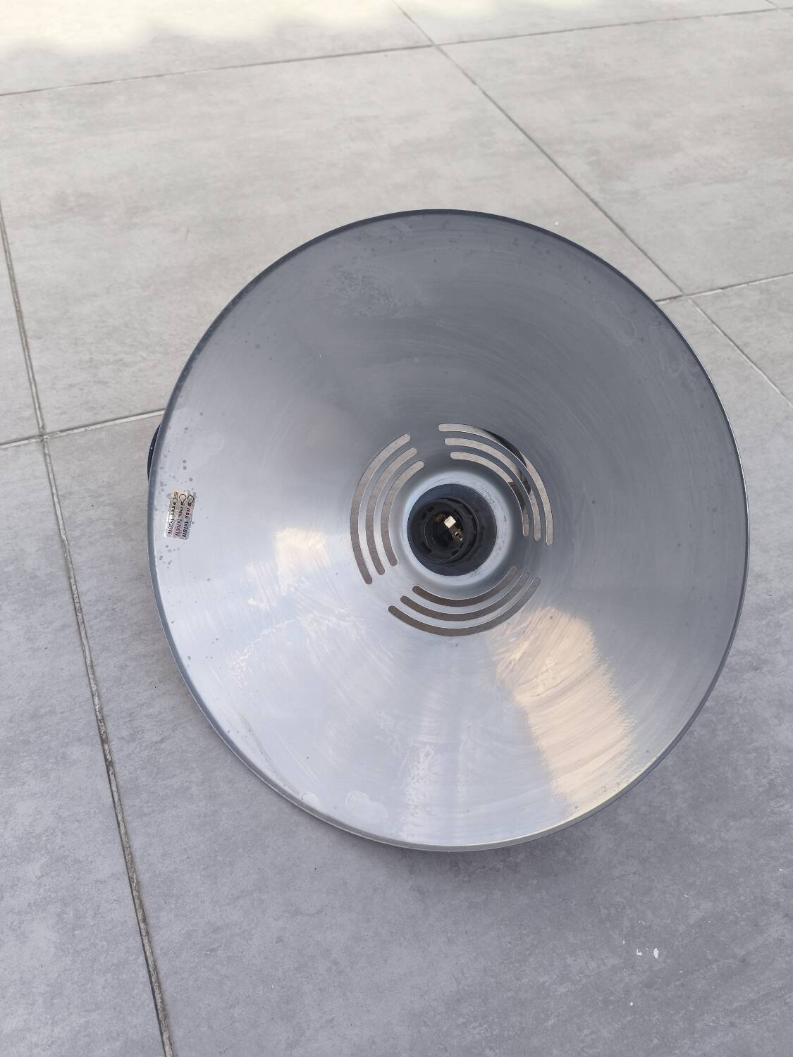 Vintage Memphis design pendant light