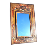 Mirror painted wood workshop of the tower