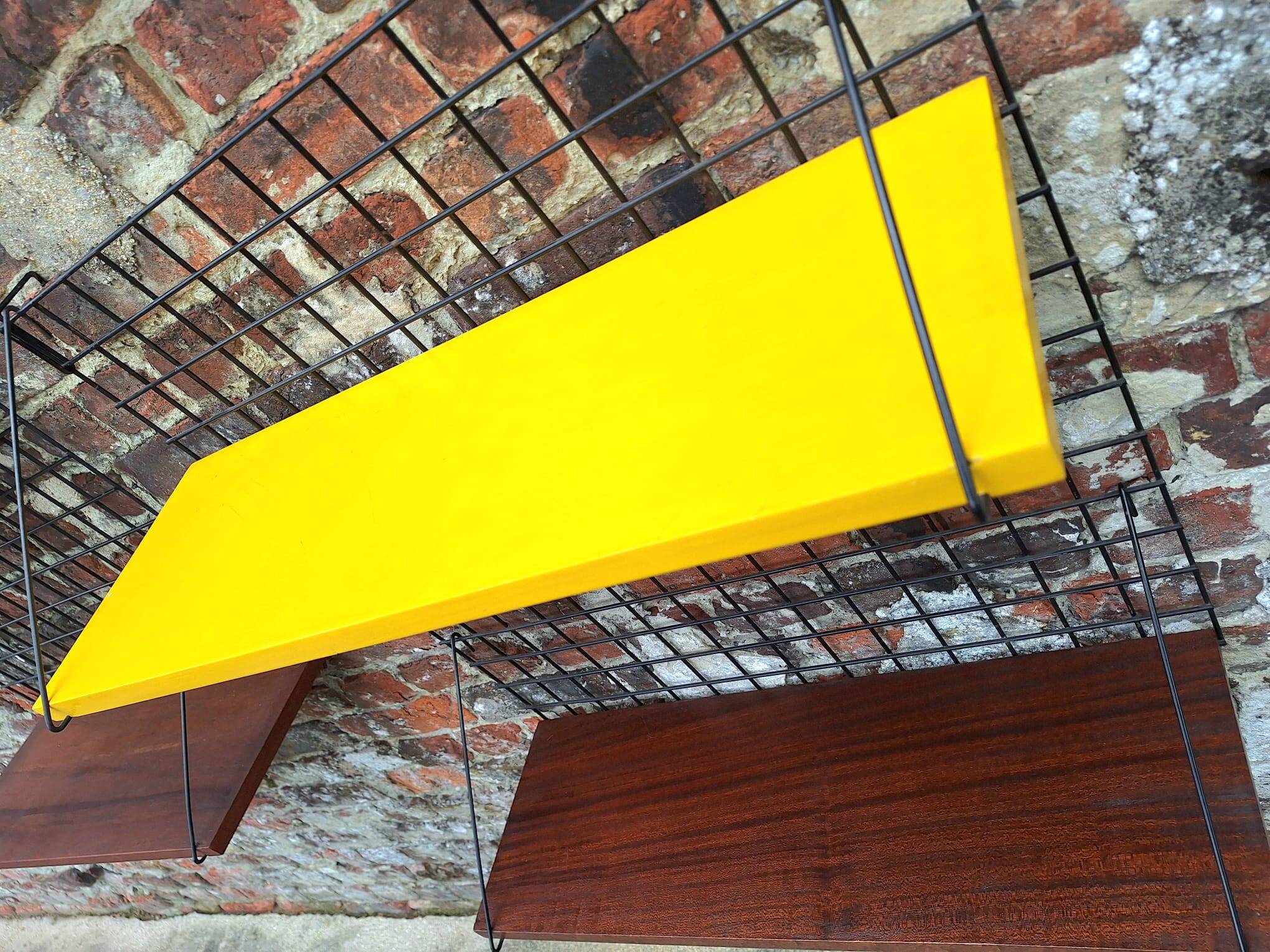 Pierre Guariche, 3 étagères Meca pour Meurop, meubles design vintage