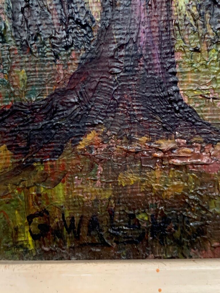 Tableau "Paysage forestier"