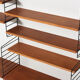 Original String Wall System in Teak by Nisse Strinning, Sweden - 1950's