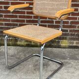 Cesca chair B64 with armrests by Marcel Breuer Design