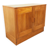 Charlotte Perriand style Les Arcs vintage pine storage unit from the 60s and 70s