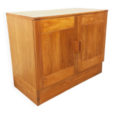 Meuble de rangement style Charlotte Perriand Les Arcs vintage en pin des années 60 70
