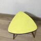 Porte plante tripode jaune 60´s