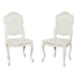 Pair of Regency chairs, caned. New condition. Production Harvester