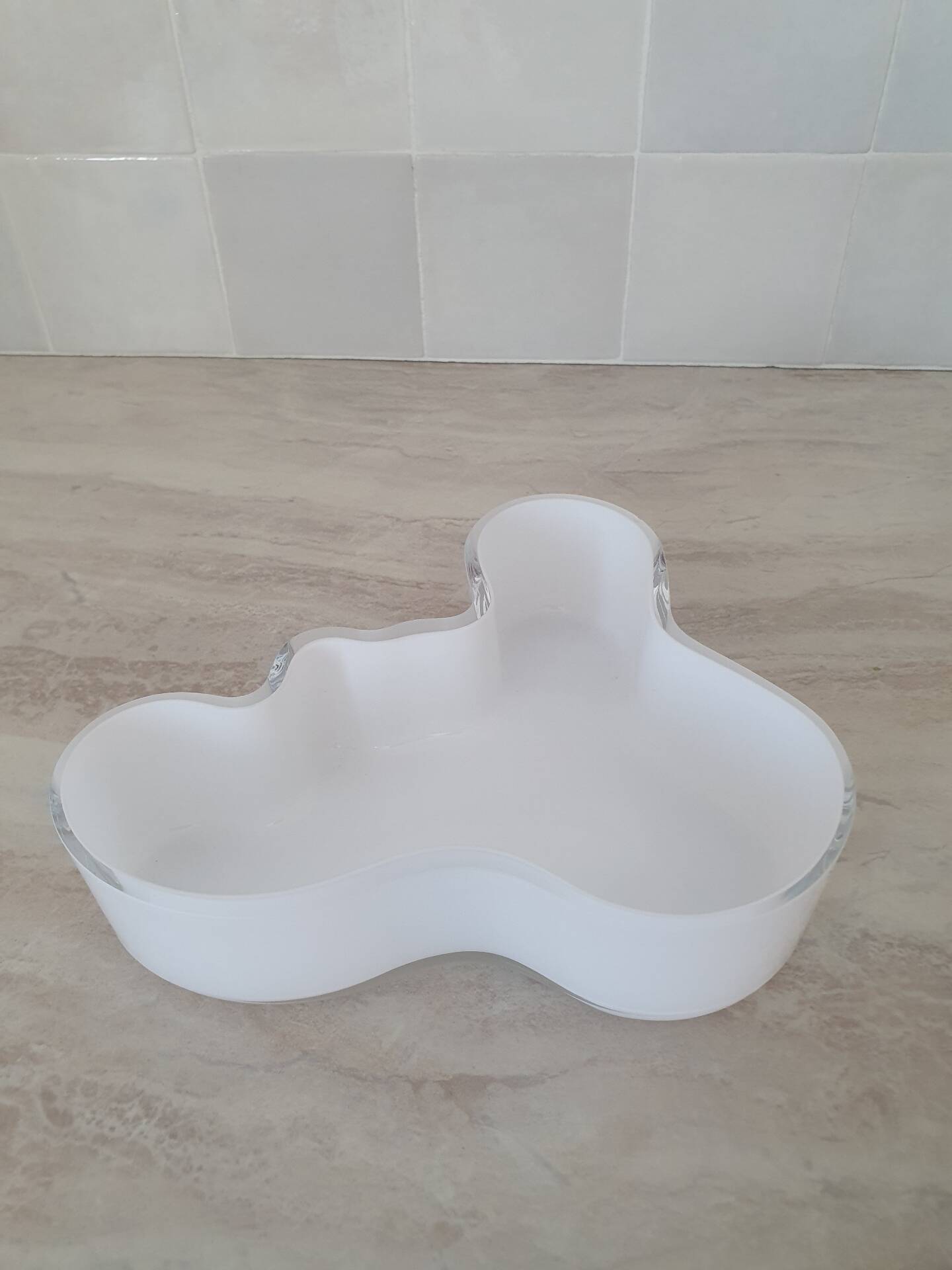 Aalto Alvar - Iittala / Opal glass bowl / Finnish design