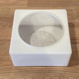 Large glass wall light, Scandinavian design, 1950s.