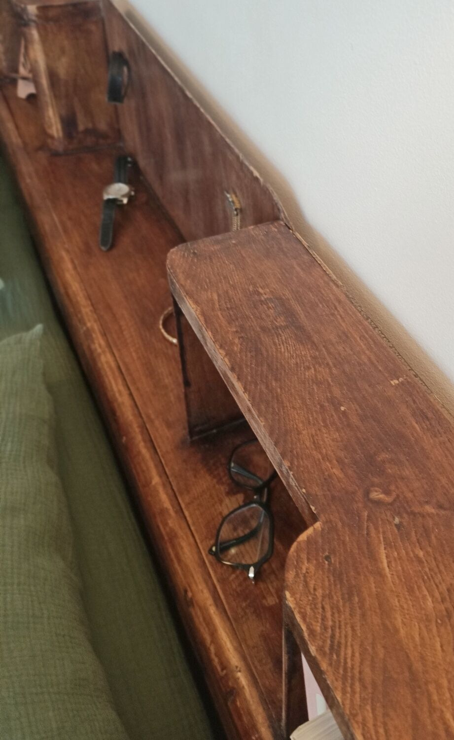 Antique headboard