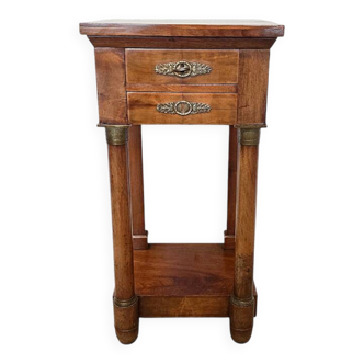 French Empire Bedside Table By E. Baroni, early 1800s