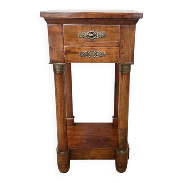 Table de chevet Empire par E. Baroni, France début des années 1800