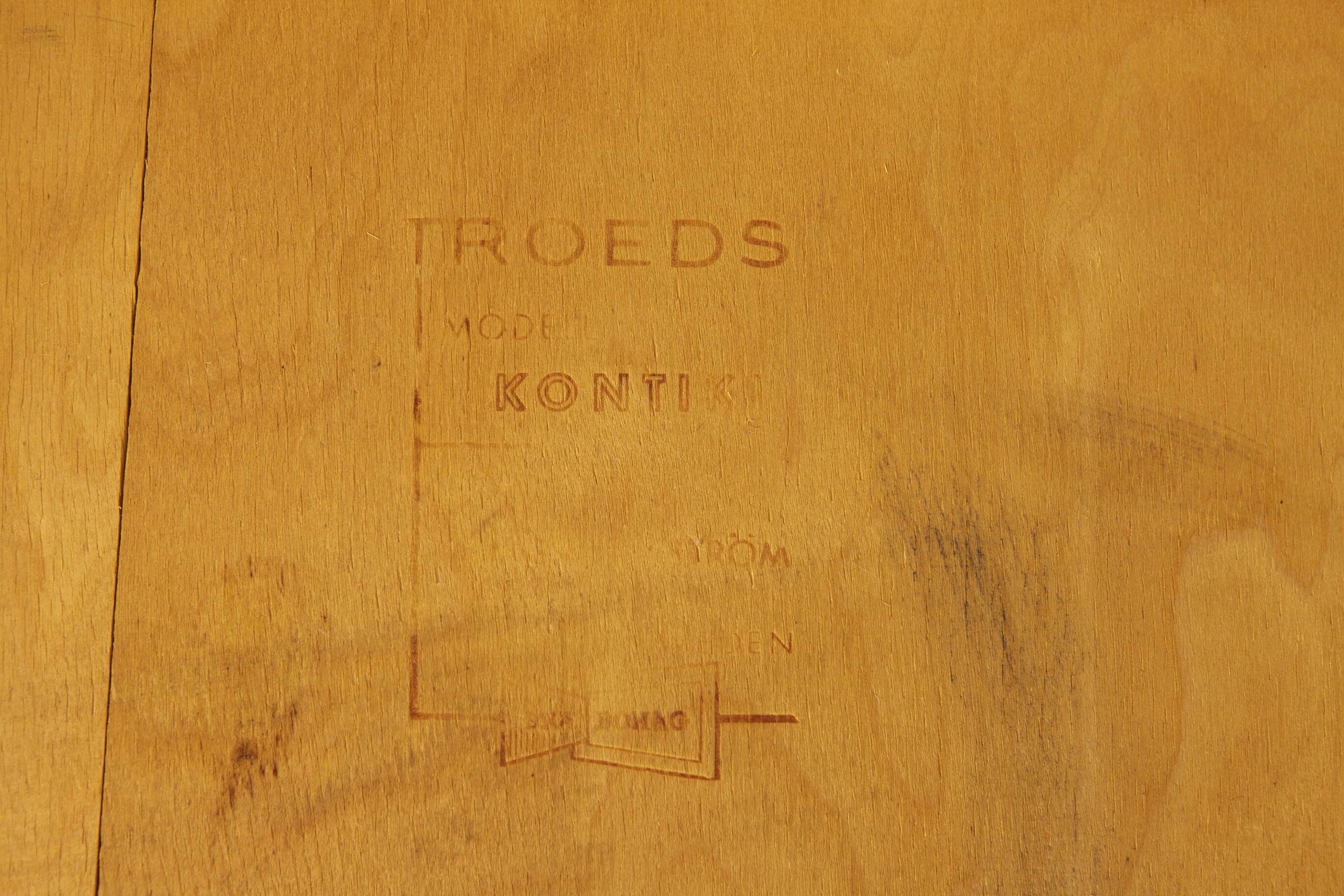 6 Chairs by Yngve Ekström for Hugo Troeds, 1960s, Sweden