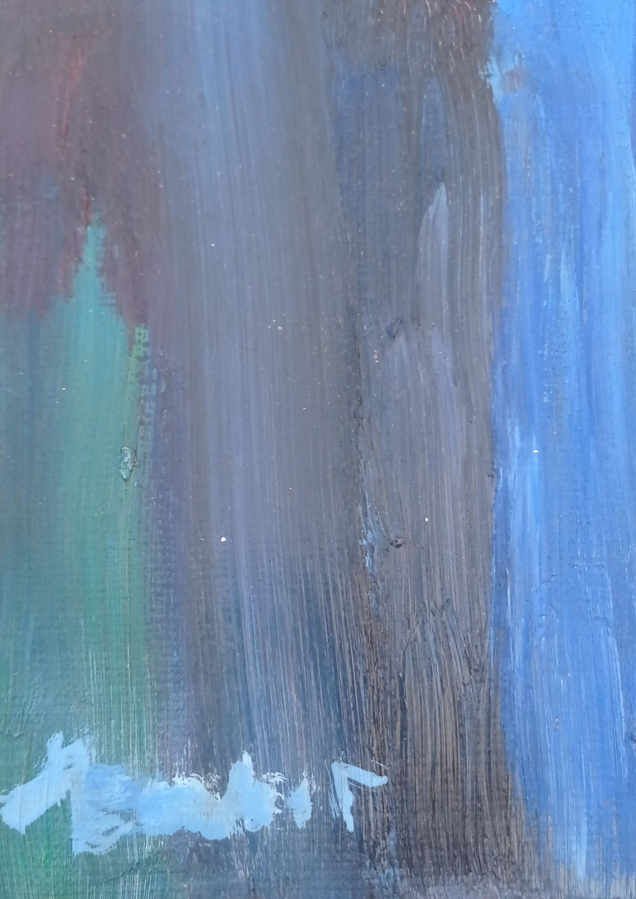 Old marine canvas