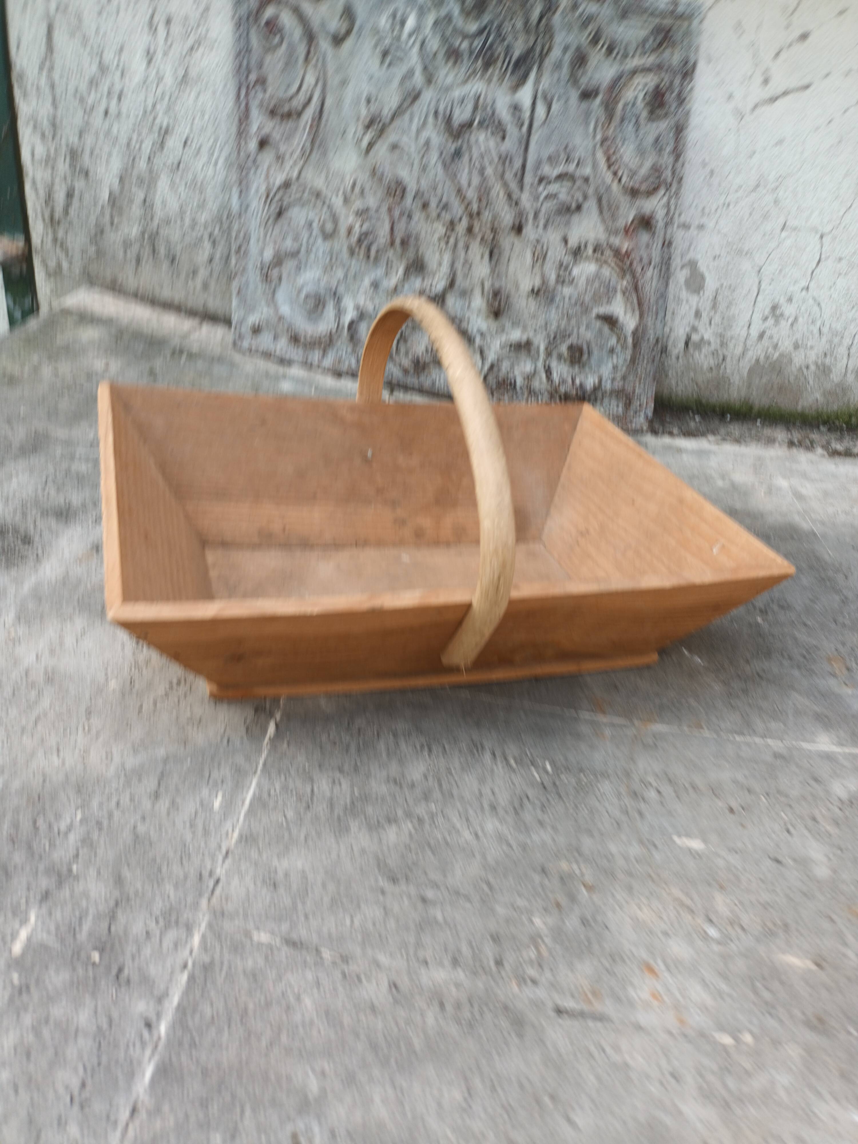 wooden basket