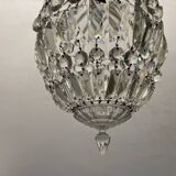 Murano Glass Crystal Light Pendant 1940’s