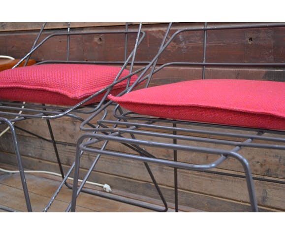 Paire de chaises Sof Sof créées par Enzo Mari en 1972