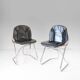 Pair of "Flynn" cantilever dining chairs by Gastone Rinaldi for RIMA, 1970s
