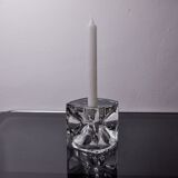 Ice cube candlesticks by Peill & Putzler, Germany, 1970