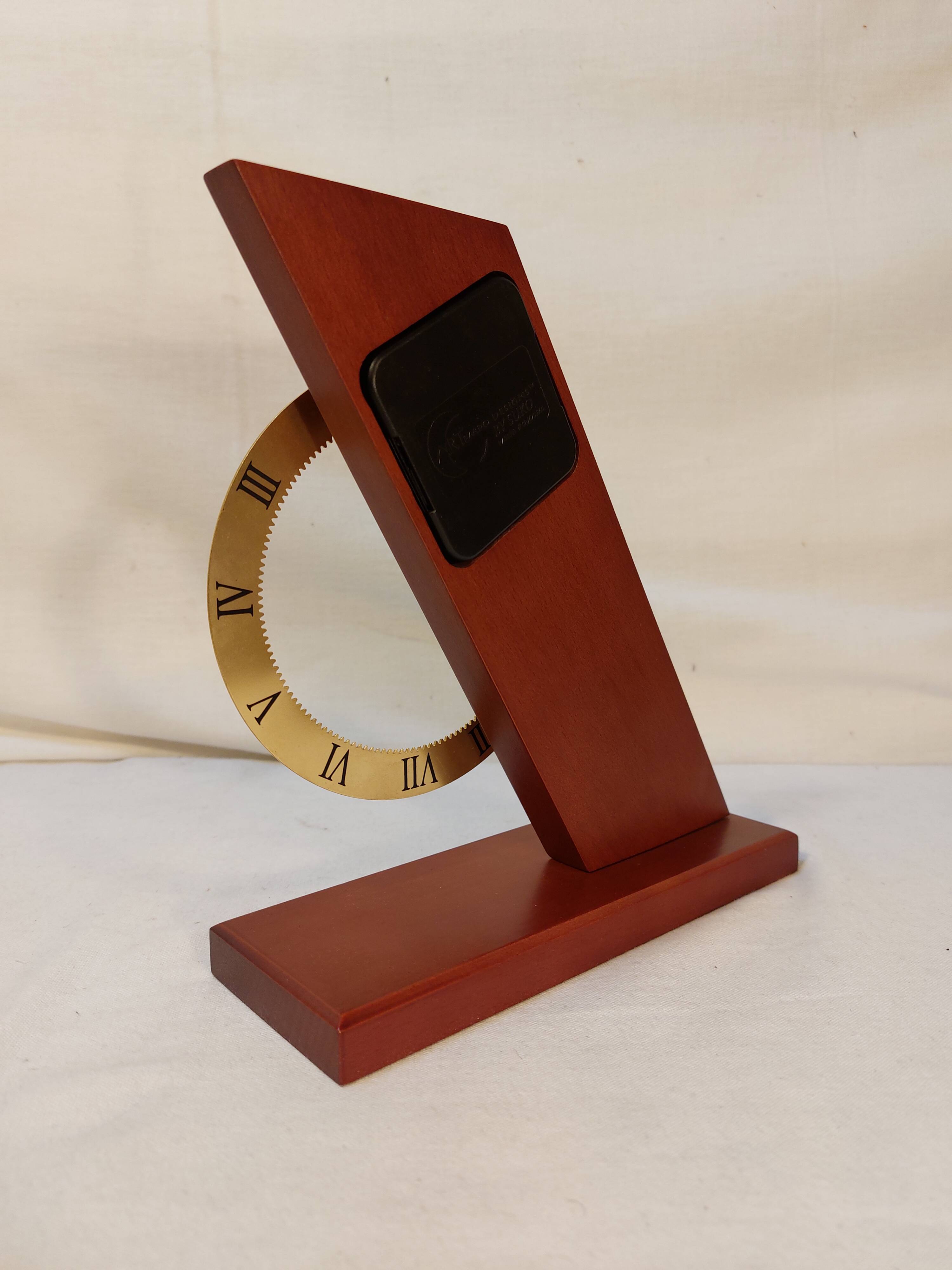 Artempo designer table clock by suko - 80s