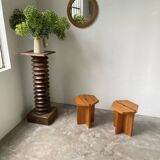 Pair of René Martin stools