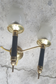 Double wall lamps, gallows, neo classic, mid century, 50
