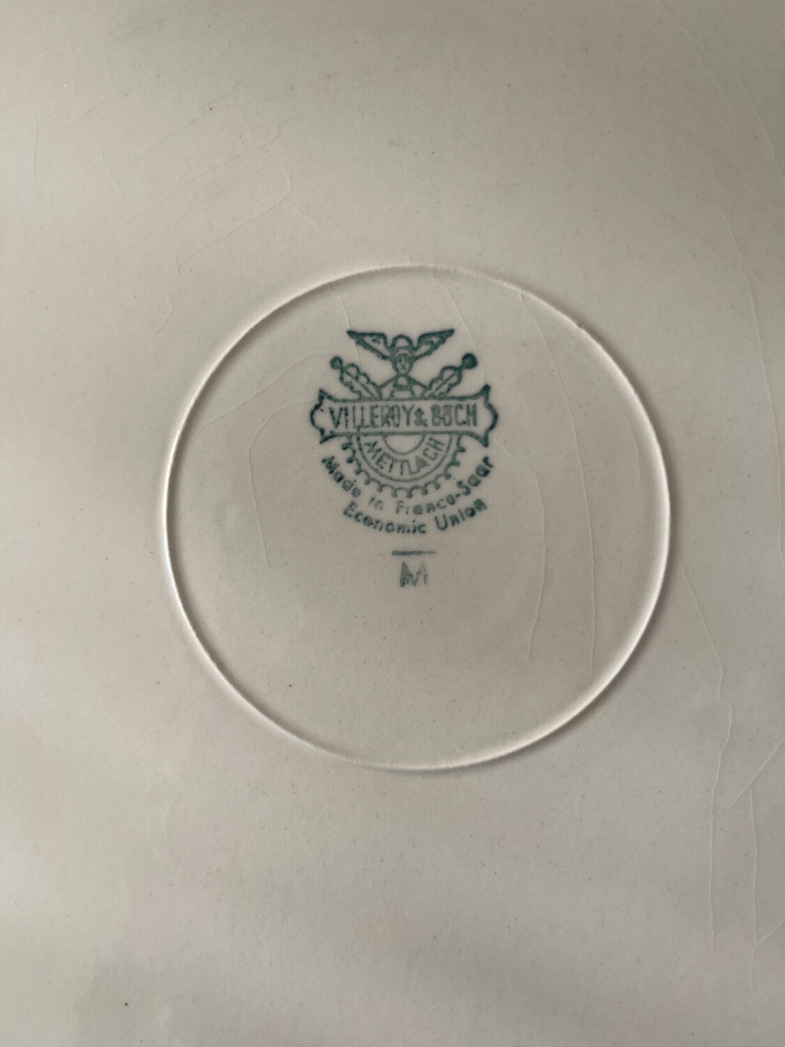 Old round cake dish Villeroy & Boch