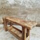 Antique workbench bathroom furniture or side table