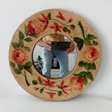 Vintage English style round mirror