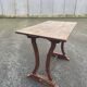 Table de bistrot fin XIX e