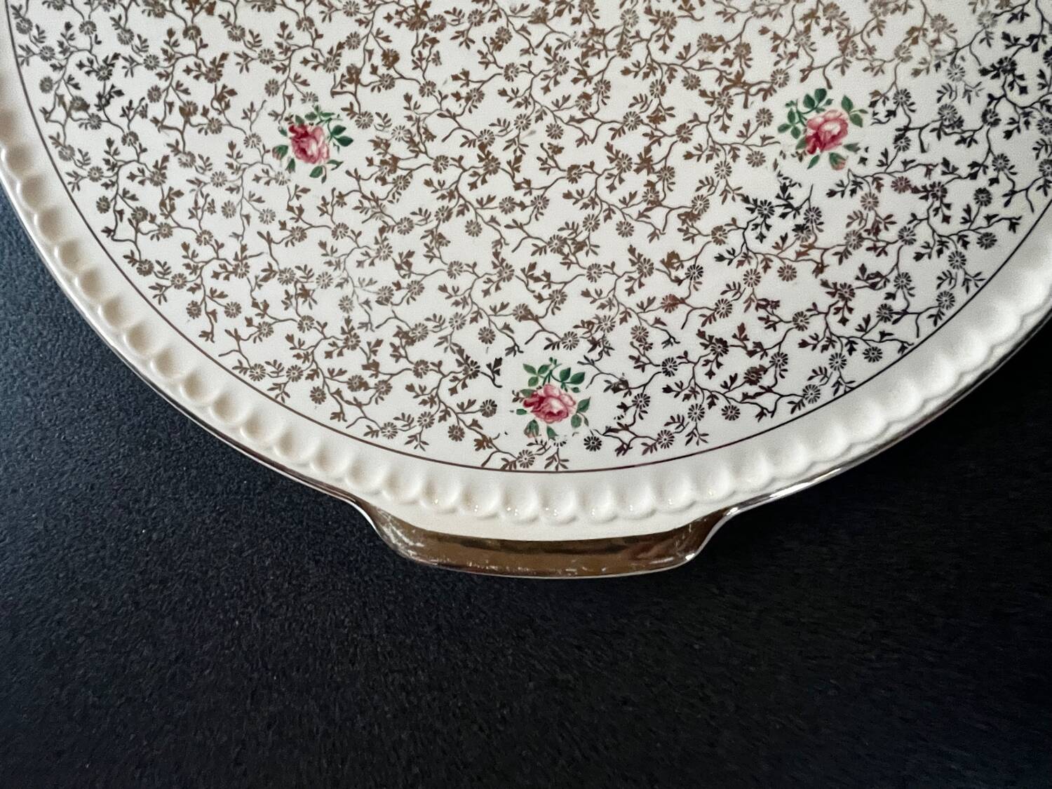 Old Villeroy & Boch Dish – Mettlach – 1950s
